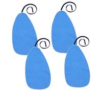 BESTonZON 4pezzi Panno Per Pulizia Interna Per Clarinetto Flauto e Sassofono Kit Di Pulizia Panno in Scamosciata Artificiale Per Strumenti Fiato