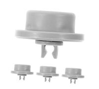 BESTonZON 4pezzi Ruote Inferiori Per Portapentole Lavastoviglie in Ricambio Resistente e Durevole Compatibili Con Modelli Popolari Facili Da Installare e Adatte Per Riparazione