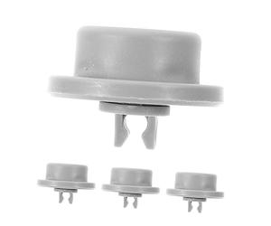 BESTonZON 4pezzi Ruote Inferiori Per Portapentole Lavastoviglie in Ricambio Resistente e Durevole Compatibili Con Modelli Popolari Facili Da Installare e Adatte Per Riparazione