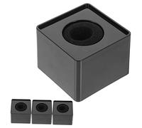 BESTonZON 4pezzi Stazione Bandiera Microfono Professionale Logo Microfono Per Interviste Stabile e Confortevole Design Accessorio Per Microfoni Wireless e Cablati