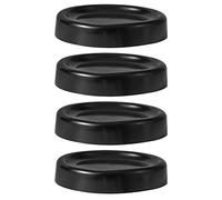 BESTonZON 4pezzi Tappetini Antivibrazione Per Lavatrice e Asciugatrice Di Antiscivolo Per Riduzione Rumore e Stabilità Per Lavanderia e Mobili Domestici