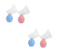 BESTonZON 4sets Estrazione Latte Succhiatori Latte Per Mamme Nuove Design Portatile e Facile Usare Per