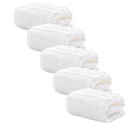 BESTonZON 5 Asciugamani Mussola Morbidi e Traspiranti Salviette per Strofinacci per Asciugamani per Bagnetto e Succhietto Facili Lavare e Asciugare