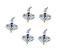 BESTonZON 5 Pz base del tamburo base tamburo in musicale basi percussioni portabatterie supporto per auto base della grancassa base in basso Accessori clarinetto staffa Batteria