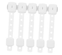 BESTonZON 5 Pz blocco di sicurezza per bambini armadio serrature di sicurezza serratura del cassetto a prova di bambino lucchetto per lucchetto congelatore credenza