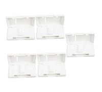 BESTonZON 5 Pz Custodia Per Ance Per Oboe Contenitore in Canna Abs Ancia Per Oboe Porta Ance Per Strumenti Porta Canna Organizzatore Di Ance Per Oboe Strumento Oboe Fischio Bianca Addominali