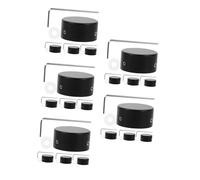 BESTonZON 5 Set Effetto Pedale Cap Pedale Pratico Cappellini Effetti Per Chitarra Interruttore A Pedale Toppers Pedale Interruttore A Pedale Topper Effetti Per Chitarra A Pedale