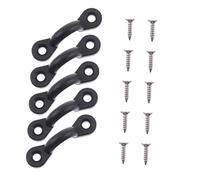 BESTonZON 5 Set Fibbie Elastiche Ad Alta Resistenza per Kayak e Barche con Viti Accessori Pratici per Ancoraggio e Fissaggio Robusto per Yacht Canoe e Tende Esterne