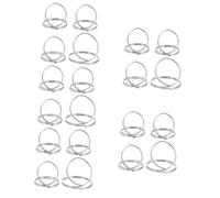 BESTonZON 5 Set Plettro Per Banjo Basso Pratico Plettro Per Arpa Plettri Per Chitarra Acustica Per Chitarra Personalizzato Da Dito Lettino Per Le Dita Metallo Per Donne