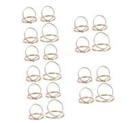 BESTonZON 5 Set Plettro Per Banjo Plettri Per Dita in Metallo Chitarra Plettro Dito Da Dito Plettri Per Chitarra Bassi Per Banjo Basso Ukulele