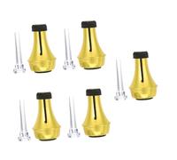 BESTonZON 5 Set Tromba Muta Accessori Sordina Per Tromba Con Per Sordina Dritta Per Per Esercitarsi Con La Silenziatore Addominali Leggero