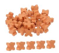 BESTonZON 50 Mattoncini Miniatura Realistici per DIY Blocchi Decorativi per Micro e Architetture Table Mattoncini Mini per Diorama e Progetti Creativi