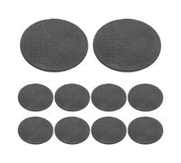 BESTonZON 50 Pezzi Disco di Grafite Rotondo Nero ad Alta Temperatura per Fusione Metalli e Analisi di Laboratorio, Materiale Grafite Stabilità Eccezionale e Trasferimento Rapido del Calore