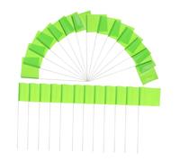 BESTonZON 50pezzi Piccole Bandierine Bandiere Per Marcatura Poliestere Per Irrigazione Segnalare e Pianificazione