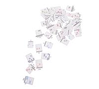 BESTonZON 57pezzi Schede Didattiche Accordi per Chitarra per Principianti Tabella dei Accordi Portatile Poster Didattico per Chitarra Diagramma dei Facile Guida di Riferimento per Lezioni