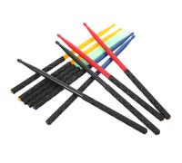 BESTonZON 5paia Bacchette Per Batteria Standard Antiscivolo Resistenti Per Esercizi Musicali Complessive Leggere e Pratiche