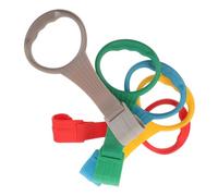 BESTonZON 5pezzi Anelli da Trazione per Ragazzo Ragazza Assistenti per Camminare Ganci per Culle Strumenti di Pratica per Ragazzo Ragazza e Piccoli Design Adattabile Tocco Morbido e Sicuro