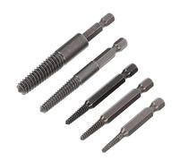 BESTonZON 5pezzi Estrattori Bulloni Danneggiati Con Punta Esagonale Kit Professionale Per Rimozione Viti Spezzate e Strappate Design Compatto e Portatile Per Riparazioni Meccaniche Facili