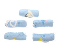 BESTonZON 5pezzi Fazzoletto Per Ragazzo Ragazza Ragazza in Cotone Asciugamano Comodo e Riutilizzabile Per Casa Setoso Ragazzo Ad Asciugatura Rapida e Ipoallergenico