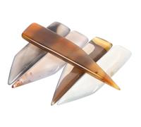 BESTonZON 5pezzi Lustrini per Agata Naturale di Lucidatura per Gioielli Utensili per Pulire Brunitoio in Argento e Oro Taglierina per Lucidatura Artigianale