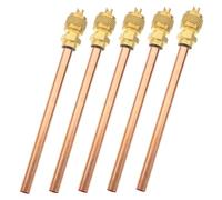 BESTonZON 5pezzi Valvole Di Servizio Per Refrigeratori e Condizionatori Da Facili Da Installare Accessori Per Manutenzione Compatibili Con Gas Refrigerante