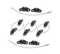 BESTonZON 5sets Ancoraggi Per Mobili Antiribaltamento Kit Cinghie Parete Per Mobili Ragazzo Ragazza Ragazza Adatto Per Libreria e Armadietti e