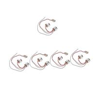 BESTonZON 5sets Circuito Per Basso Elettrico Modifica e Accessori Per Chitarra Facile Installazione Materiali Resistenti Compatibile Con Vari Modelli