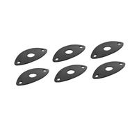 BESTonZON 6 Pz Coperchio Jack Per Chitarra Riscaldatore Elettrico Dell'automobile Coperchio Del Jack Di Uscita Della Chitarra Presa Jack Per Basso Di Zinco Macchina Sostituire