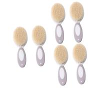 BESTonZON 6 Pz Set Di Shampoo Per Bambini Spazzola Per La Pulizia Massaggiatore Per Soffione Per Bambini Vincoli Del Letto Lana Pettine Per Cuoio Capelluto Multifunzione Bambino