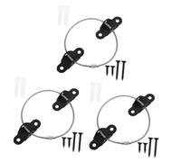 BESTonZON 6 Set Di Mobili Prevenzione Caduta Mobili Per Bambini Credenze Anti Punta Mobili Ancore Comò Di Ancoraggio Mobili Anti Punta Kit Bambino A Prova Di Mobili Ancoraggio Nero 201 In