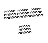 BESTonZON 60pezzi Clip Per Cavi Microfono Supporti Per Cavi Accessori Per Microfono Per Organizzazione e Stabilità Adatti Per Studio e Performance Dal