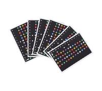 BESTonZON 6fogli Adesivi Per Ukulele Professionali Di Etichette Per Note Musicali Facili Da Applicare Per Iniziare Suonare Compatibili Con Ukulele