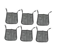 BESTonZON 6Pcs Cart Hanging Bag Mesh Toy Storage Bags Passeggino Per Pannolini Passeggino Giocattolo Supporto Per Vasca Da Bagno Universale Passeggino Organizzatore Passeggino