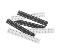 BESTonZON 6pezzi Adesivi Per Note Per Pianoforte Kalimba Tasti Etichette Per Principianti Per Allenamento Delle Dita Adesivi Per Scale Di Pianoforte