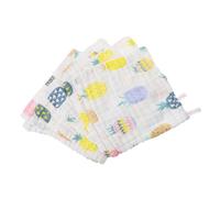 BESTonZON 6pezzi Fazzoletto per Ragazzo Ragazza Ragazza in Cotone Asciugamano Leggero per Viso Setoso sulla Ipoallergenico Rapido Asciugatura Resistente e Durevole