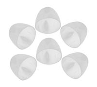 BESTonZON 6pezzi Tappi per Biberon Trasparenti Bocca Larga Coperchi di Ricambio per Biberon in Plastica e Vetro Accessori per Ragazzo Ragazza Ragazza Protezione Anti-polvere