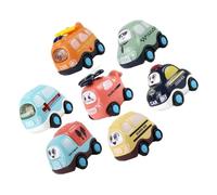 BESTonZON 7 pezzi Veicoli Giocattolo Pull Back per Automobiline Mini Frizione Leggere e Compatte Modelli Differenti per Gioco Indoor e Outdoor Sicuri per Mani Piccole Colori Colore Casuale