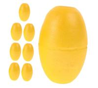 BESTonZON 8 Galleggianti per Ancoraggio Kayak Accessori Gialli per Barche e Pontili Boa per Acque Profonde e Crabbing Kit per Canoe e Imbarcazioni Diverse