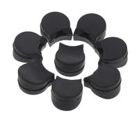 BESTonZON 8 Pezzi lettino per clarinetto accessorio per la sostituzione dello strumento cuscino poggia dita Clarinetto accessori Coperture per rifornimenti di Black