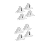 BESTonZON 8 Pezzi per Recinzione Antiribaltamento Base per per Piante Rampicanti e Recinzioni Resistente e Facile da Installare