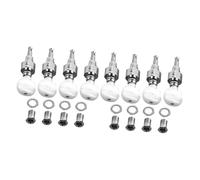 BESTonZON 8 Pz corda del banjo strumento musicale rope kit boccole accordatura della chitarra acustica pirolo per accordare il banjo parti di banjo Ukulele suite impostare boccola pulsante