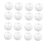 BESTonZON 80 Pezzi Sonagli Bianchi per Giocattoli Fatti Mano Inserti in Plastica Sicura per Animali di Peluche Palline Sonaglio da Cucire per Stimolazione Sensoriale e Sviluppo Uditivo