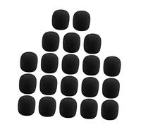 BESTonZON 80 Pz custodia per microfono copertura del microfono copri microfono con risvolto in spugna cuffia microfono copertura microfono auricolare cuffie protezioni microfoniche in spugna