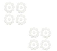 BESTonZON 80pezzi Copritasti Per Flauto Silicone Bianco Tappi Per Aperti Facili Da Installare e Protettivi Accessori Indispensabili Per Amanti Della Musica