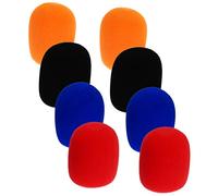 BESTonZON 8Pcs Custodia Del Microfono Mic Copertura In Spugna Microfono Da Palco Copertura In Spugna Mic Copre Microfono Parabrezza Mic Parabrezza Microfono Coperture In Spugna Ktv