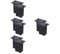 BESTonZON 8pezzi Scatola Porta Batteria Per Pickup Chitarra e Basso Contenitore Per Batteria Design Compatto e Leggero Facile Da Installare Accessori Per Chitarra Attiva Per Performance e