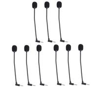 BESTonZON 9 Pz microfono del telefono microfono a condensatore microfoni audio mini microfono stereo portatile compatibili computer microfono piccolo microfono In linea a collo d'oca