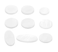 BESTonZON 9pezzi Pulsanti Per Saxofono Bianco Accessori Per Riparazione e Personalizzazione Strumenti Musicali Eleganti e Facili Da Installare