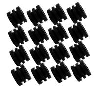 BESTonZON Accessori Calcio Balilla 16 Pezzi Guarnizioni Paraurti in Plastica Rondelle Piccole Per Tavolo Da Gioco Calcio Balilla Parti Ricambio Da Interno