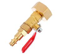 BESTonZON Adattatore per Irrigazione per Installazione per Sprinkler Inverno e Compressore Aria Compatibile